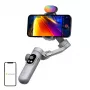 AOCHUAN X Pro gimbal s RGB osvetlením (sivá)