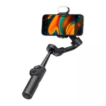 AOCHUAN X2 gimbal s RGB osvetlením (čierna)