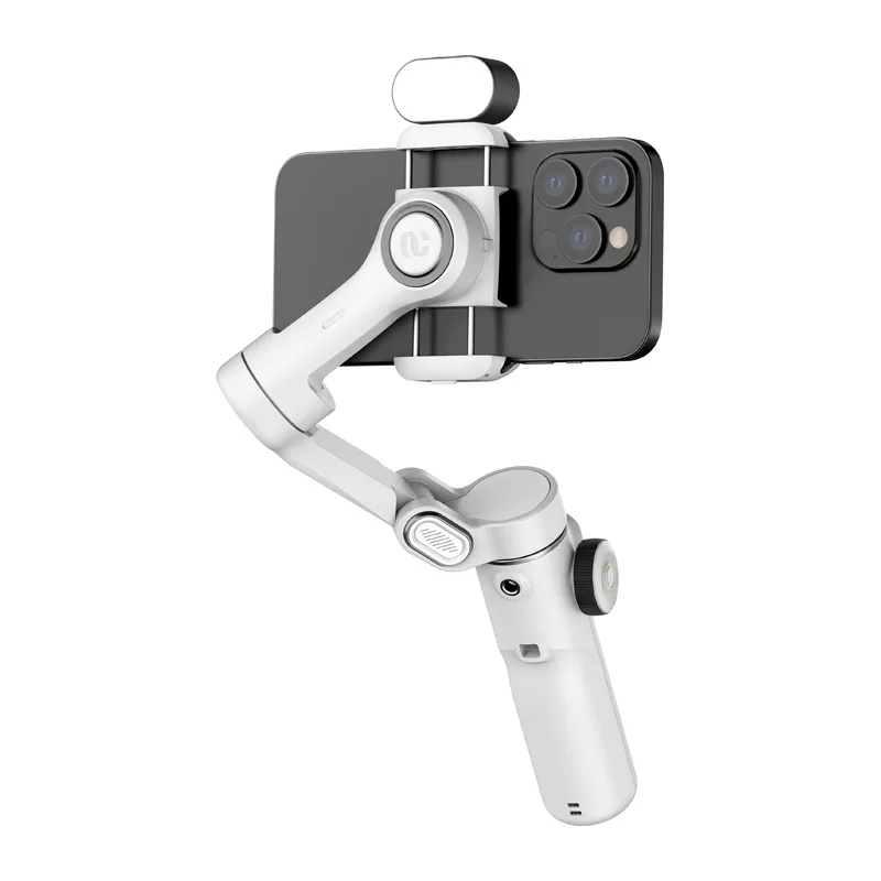 AOCHUAN X2 gimbal s RGB osvetlením (biela)