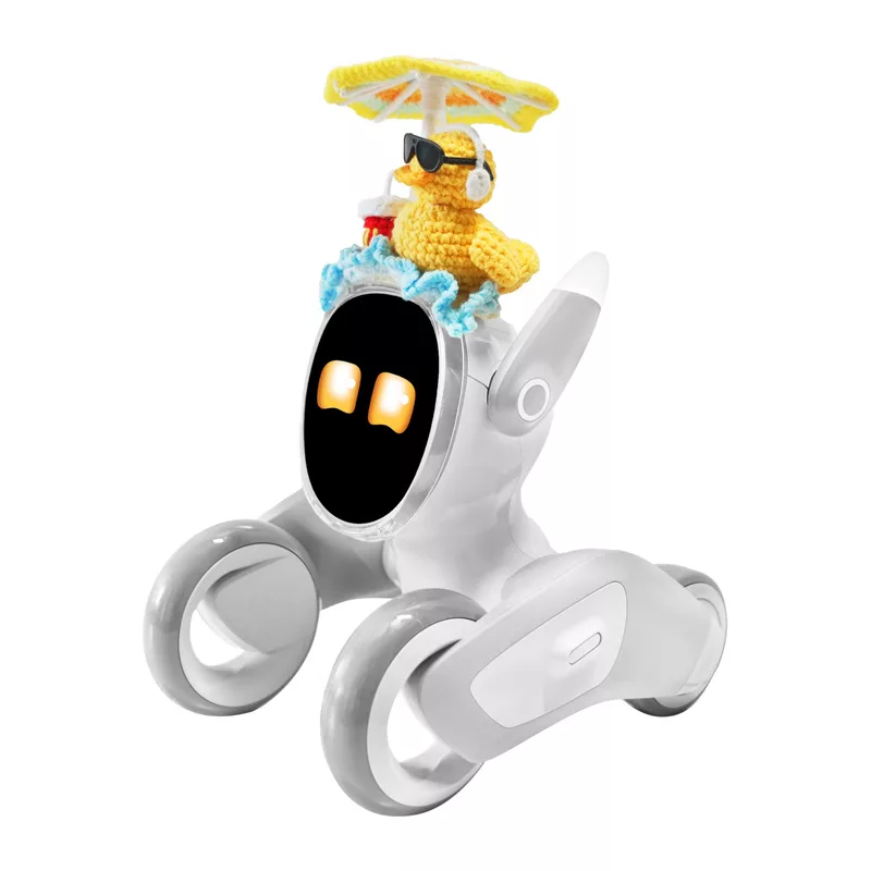 Pletený kačací kostým pre robota Loona Premium