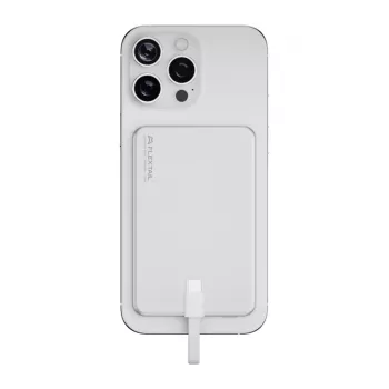 Flextail Zero Power Metal 5000 mAh powerbank, strieborná