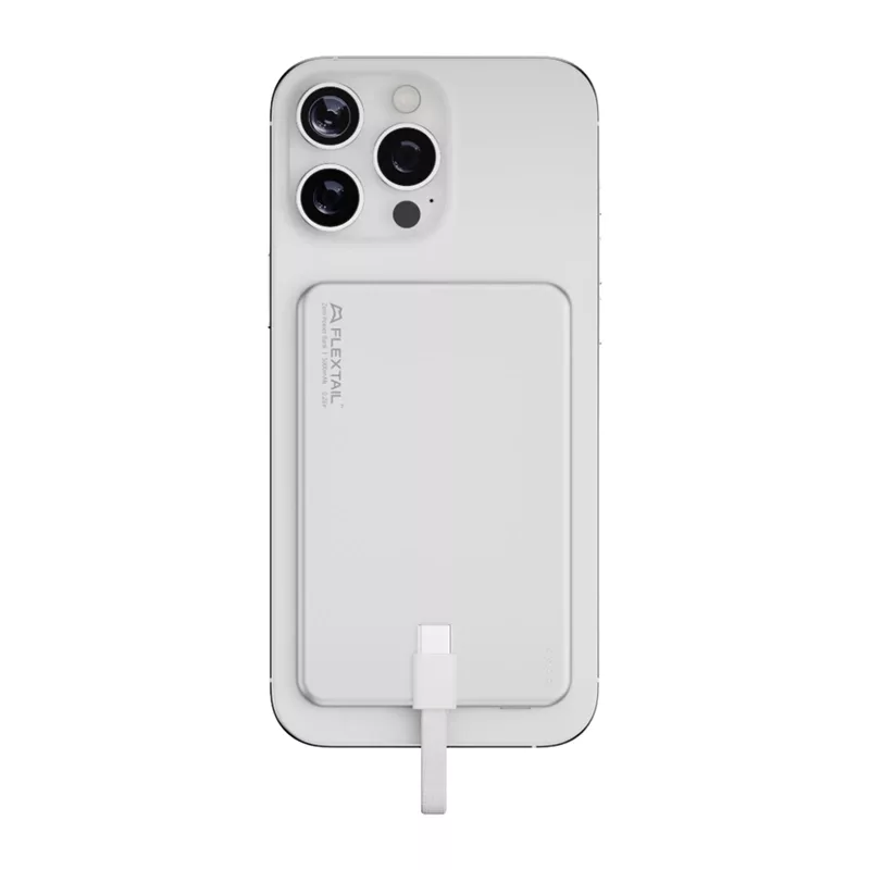Flextail Zero Power Metal 5000 mAh powerbanka, strieborná