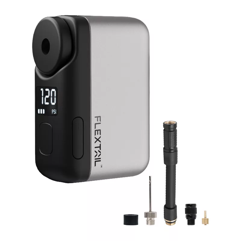Flextail Tiny Bike Pump Pro prenosná pumpa na bicykel (sivá)