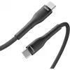 VEGER USB-C na USB-C PD 100W kábel 1,5m, čierna