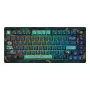 AKKO MOD007V3 HE 75% káblová mechanická klávesnica s Hall-Effect spínačmi, CNC hliníkové puzdro, PBT-ASA keycaps, RGB, čierna