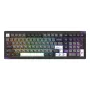 AKKO GEM 02 VIA káblová mechanická klávesnica, TKL 87 klávesov, čierna & strieborná, Hot-Swappable, RGB, USB-C