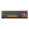 AKKO RAY68-HE Brown mechanická herná klávesnica 68 klávesov Tri-Mode Wireless