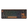 AKKO RAY68-HE Brown mechanická herná klávesnica 68 klávesov Tri-Mode Wireless