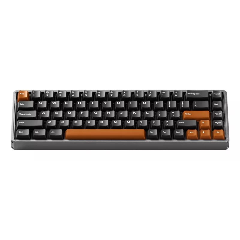 AKKO MOD68-HE Wireless 65% Hall Effect mechanická klávesnica - čierna