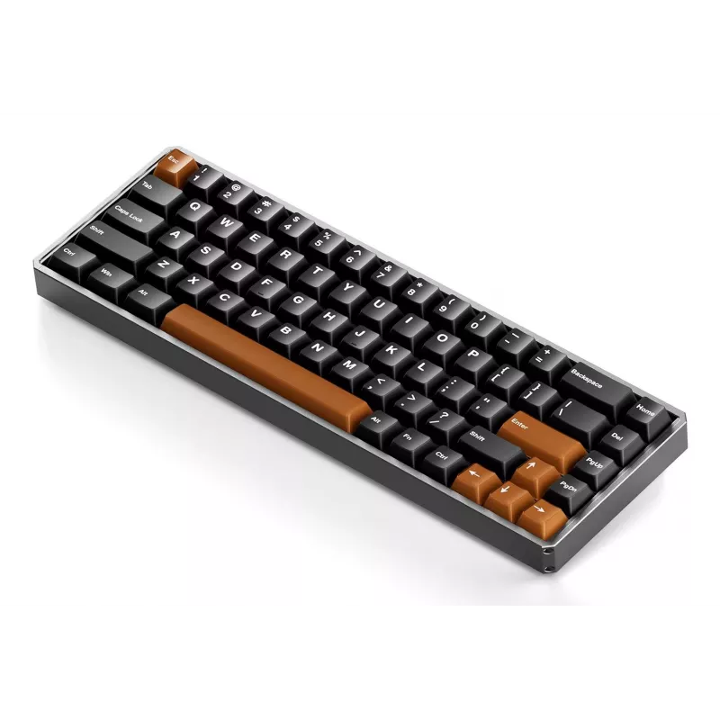AKKO MOD68-HE Wireless 65% Hall Effect mechanická klávesnica - čierna
