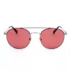 LEVI'S LV-1013-S-010 unisex obdĺžnikové slnečné okuliare - čierny rám sivé sklá 54mm