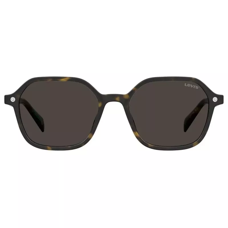 Levi's LV-5051-S-086 unisex štvorcové slnečné okuliare Havana/sivá 53mm