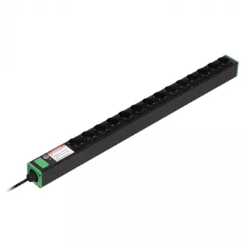 APC Easy Rack PDU Basic, vertikálny, 1-fázový, 3,7 kW, 230 V, 16 A, 14x zásuvky Schuko