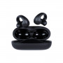 Happy Plugs Clip bezdrôtové open-ear klipové slúchadlá (čierne)