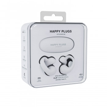 TURA SCANDINAVIA AB Happy Plugs Clip - True Wireless open-ear slúchadlá (biele)