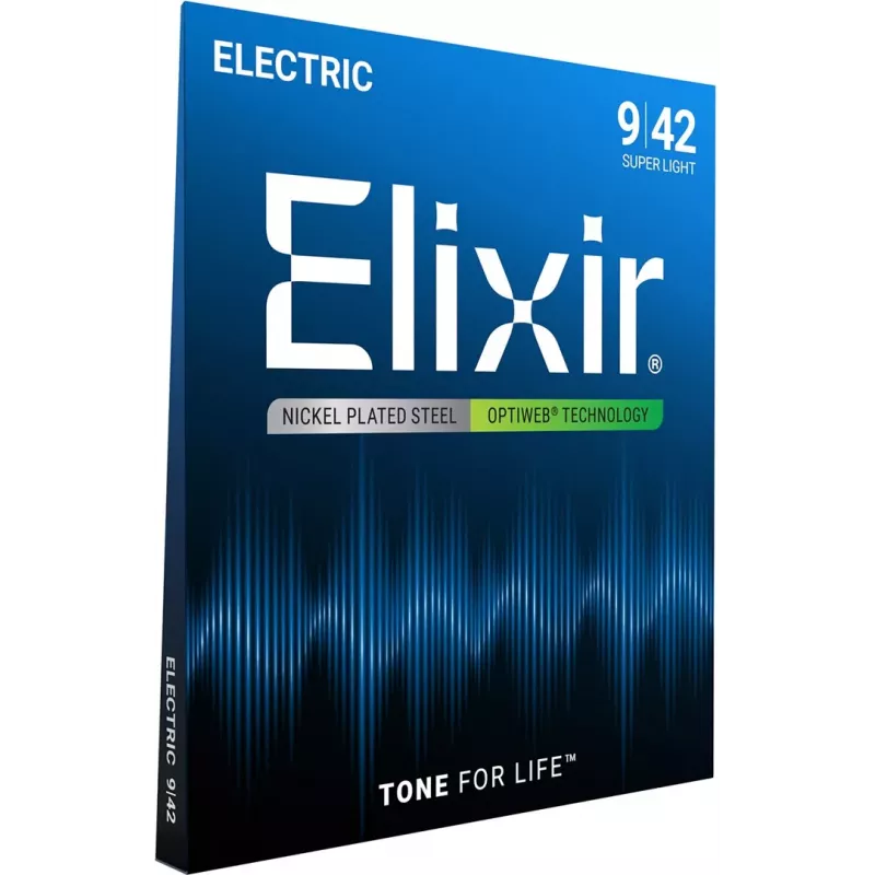 Elixir 12000 Super Light (9-42) PW struny na elektrickú gitaru