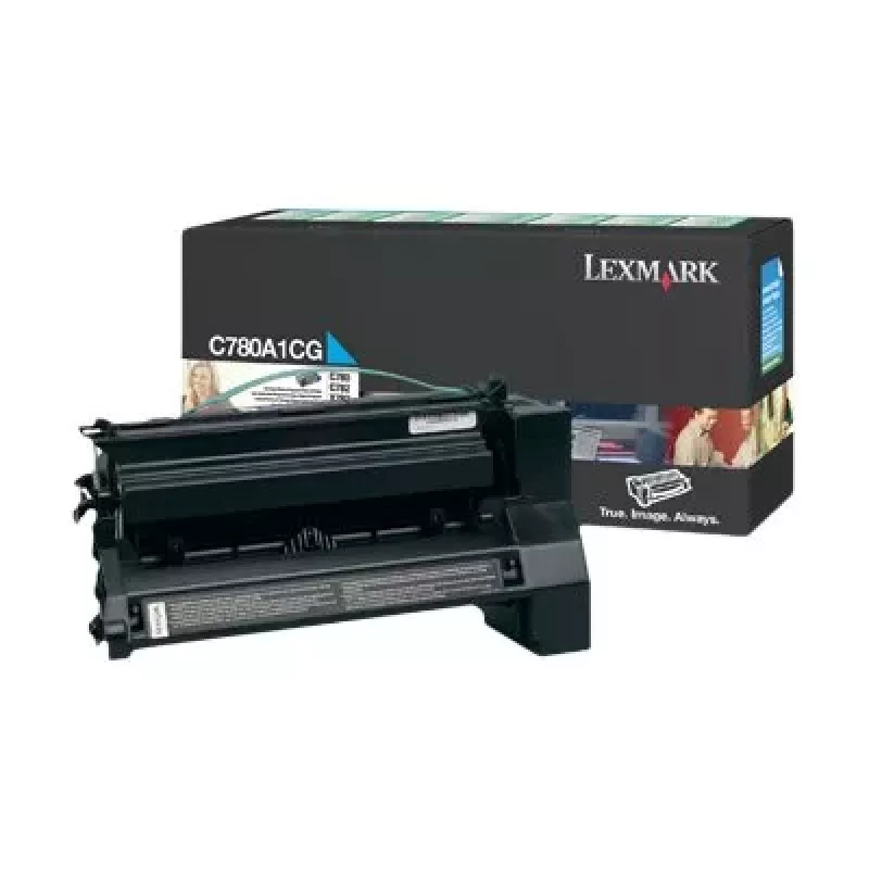 Lexmark azúrová originálna tonerová kazeta LCCP, LRP