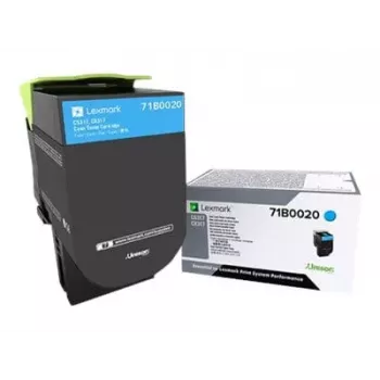 Lexmark X317 azúrová originálna tonerová kazeta LCCP