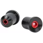 Tilt Bar Ends 22 Size - čierna - nylonový kompozit - pár