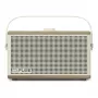 Pure Classic Aura prenosný Bluetooth reproduktor s podsvietením, biely/dub