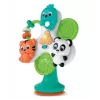 Clementoni Happy Animal Carousel hudobný kolotoč do postieľky s projektorom hviezdnej oblohy