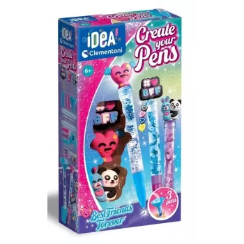 Clementoni Idea Art Mini Factory Best Friends Pen Creators kreatívna sada 18162