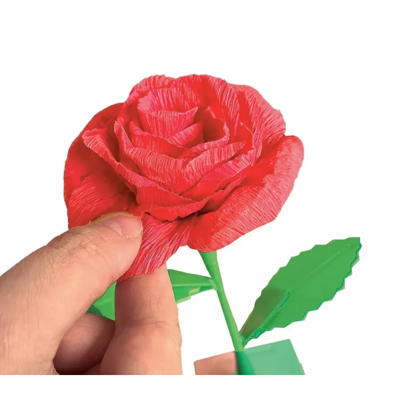 Clementoni Idea Art kreatívna sada Mini Flower Factory – Rose 18168