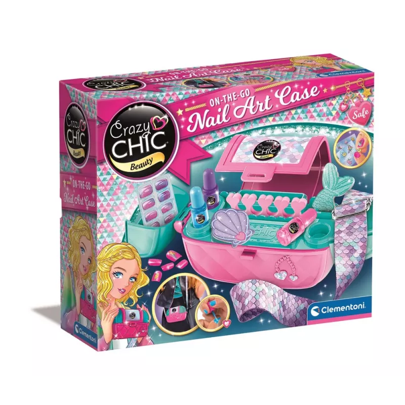 Clementoni Crazy Chic Mobile Nail Studio kabelka 18217