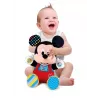 Clementoni Disney Baby Mickey Mouse interaktívna plyšová hračka, učí a objíma, poľský jazyk 50131