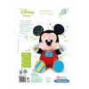 Clementoni Disney Baby Mickey Mouse interaktívna plyšová hračka, učí a objíma, poľský jazyk 50131
