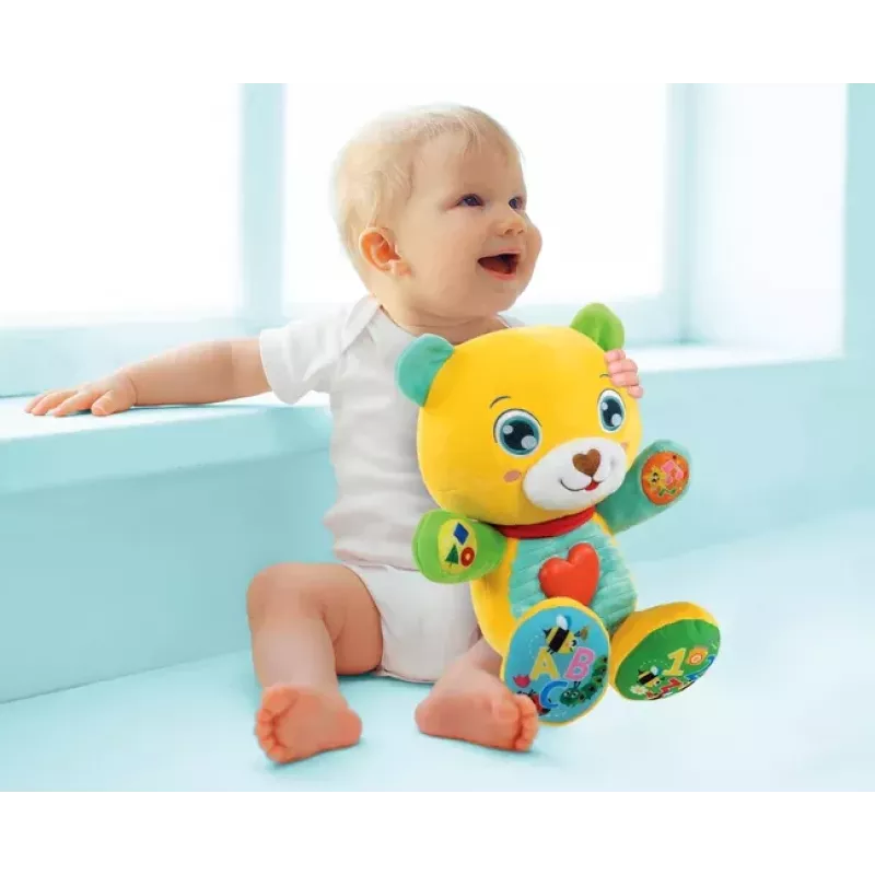 Clementoni farebný interaktívny medvedík Lelek, poľský jazyk 50939