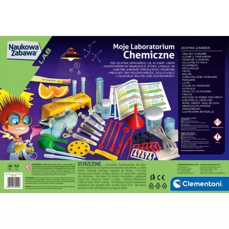 Clementoni Scientific Fun – Moje chemické laboratórium