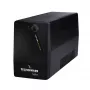 TECNOWARE UPS ERA PLUS 600 SCHUKO Line-Interactive 600VA/360W, 12V 7Ah batéria, 2 zásuvky Schuko, USB, čierna