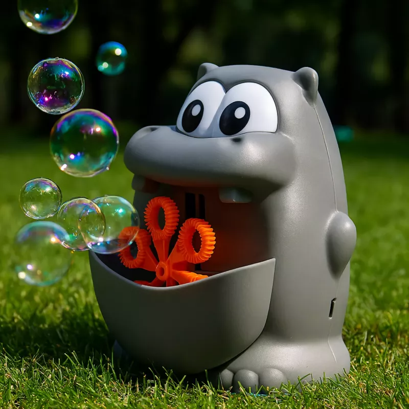 Koala Games G2495 stroj na bubliny žaba & hroch (náhodná farba)