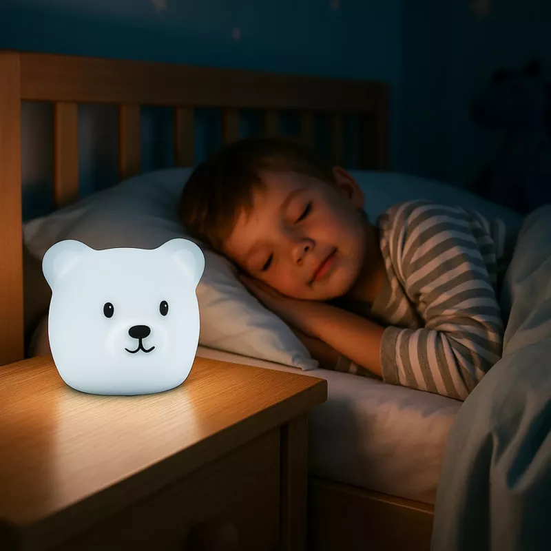 Koala Games G2535 medveď nabíjacia silikónová lampa