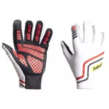 SABELT SIM RACING Sabelt G33 sim racing rukavice - veľkosť XL, biela