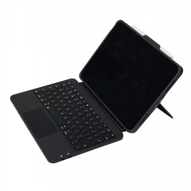 DEQSTER Prime kryt s klávesnicou pre iPad 10. generácie (2022) UK QWERTY čierny
