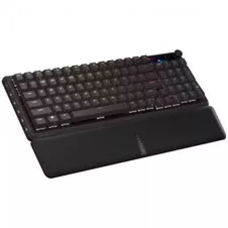 Corsair Vanguard 96 Wireless herná klávesnica, mechanická, RGB, LCD displej, DE rozloženie – čierna