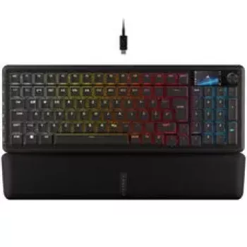Corsair Vanguard 96 Wireless herná klávesnica, mechanická, RGB, LCD displej, DE rozloženie – čierna