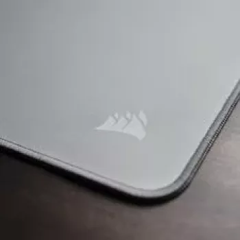 CORSAIR MM herná podložka pod myš, textilný povrch, okraje proti strapkaniu – sivá, L