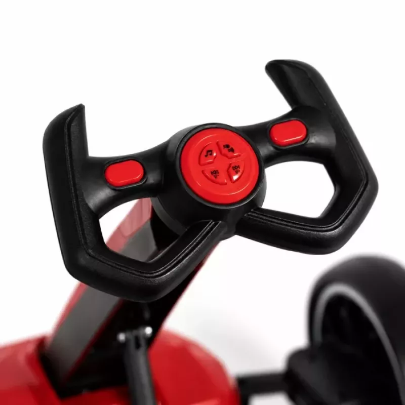 YOUIN e-Kart červený - hoverboard go-kart nadstavec pre 6,5 palcové-10 palcové hoverboardy