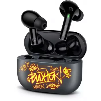 Buxton BTW4600 Grey - TWS in-ear slúchadlá, sivá