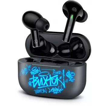 Buxton BTW4600 Grey - TWS in-ear slúchadlá, sivá