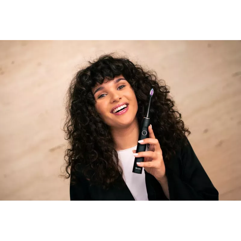 TrueLife SonicBrush Clean70 UV sonická zubná kefka, čierna