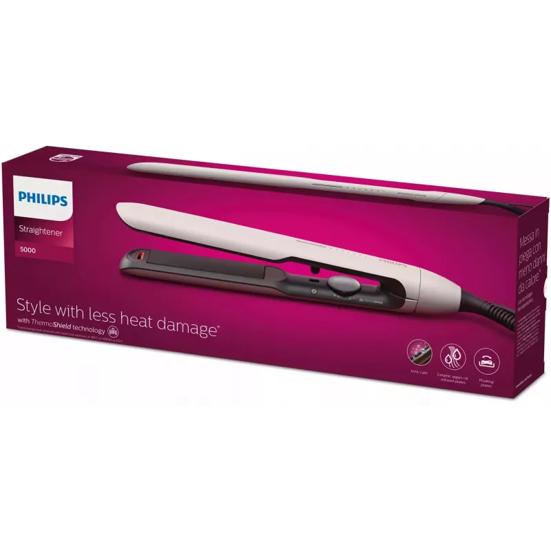 Philips 5000 Series BHS515/00 žehlička na vlasy, Warm White, 1,8 m kábel