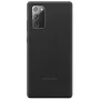 Samsung Galaxy Note 20 / Note 20 5G Silicone Cover Case čierna