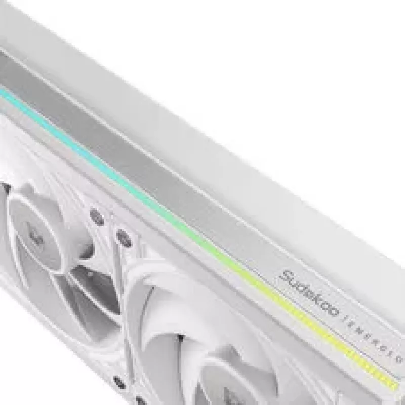Sudokoo Energlo 360 AiO Liquid Cooler, LCD Display, ARGB - 360mm, biely