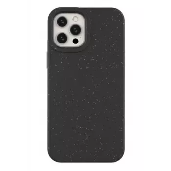 Eco Apple iPhone 12 Pro Max silikónové puzdro kryt na mobil čierna