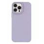 Eco Apple iPhone 14 Pro silikónový odbúrateľný kryt fialová