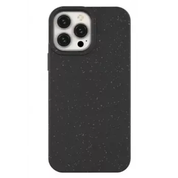 Eco Apple iPhone 14 Pro Max silikónový odbúrateľný kryt čierna